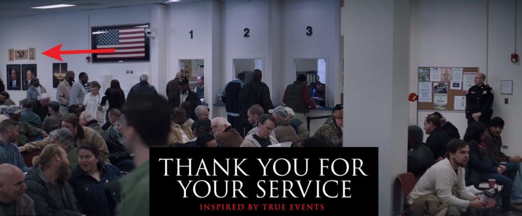 thank you for your service movie props